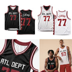 V Neck Reversible Basketball Jersey